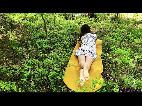 ❤️ په ټینډر کې اجنبی زما بلی مشت زنی کوي او په ځنګل کې په جوش سره ټوکې کوي ❌ ❌️❤